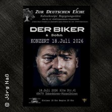 Biker & Sohn Konzert 18.07.2026 Kulturkneipe Begegnungsstätte Zur deutschen Eiche